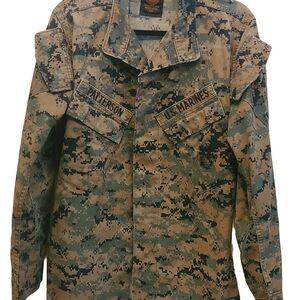 Green and Tan Military Field Jacket